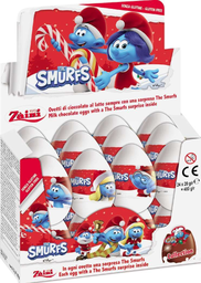 ZAINI Huevo de Navidad Los Pitufos 20 g