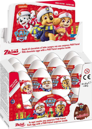 ZAINI Huevo de Chocolate Paw Patrol Christmas 20 g