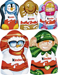 KINDER Moulage Chocolat Lait Animal