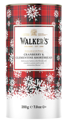 WALKERS Cranberry&Clementine Shortbr. Drum 200 g