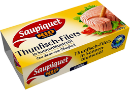RIO MARE Filetes de atum em óleo de girassol 2 x 80 g