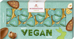 NIEDEREGGER easter vegan nougat eier "knusper waffel" 100g