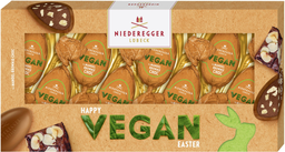 NIEDEREGGER easter vegan eier typ "mandel brownie choc" 100g