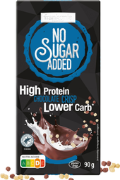 FRANKONIA no sugar added high protein schoko-crisp schokolade 90g