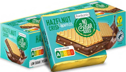 FRANKONIA no sugar added waffles hazelnut crisp 175g