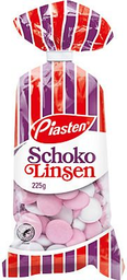 PIASTEN schokolinsen 225g, 36 pcs