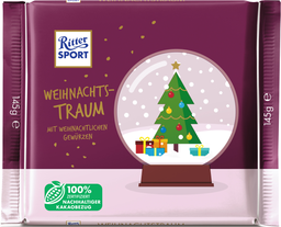 RITTER SPORT christmas weihnachtstraum 145g