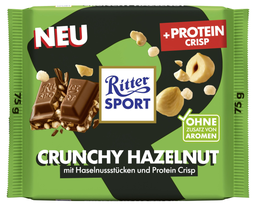 RITTER SPORT protein crunchy hazelnut 75g