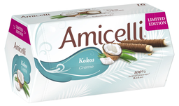 RITTER SPORT limited amicelli kokoscreme 200g, 16 pcs