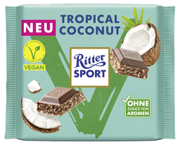 RITTER SPORT Vegan Tropical Coconut 100 g