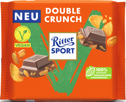 RITTER SPORT Chocolat Vegan Double Crunch 100 g