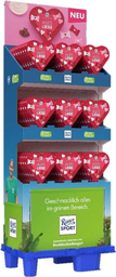 RITTER SPORT Limited Schwokowürfel Herz, Display 81 pièces 15 x 8 g