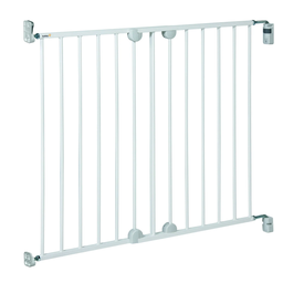 SAFETY 1ST Barreira de segurança em metal branco, 62-102cm, 1 unidade