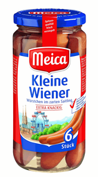 MEICA 6 Kleine Wiener saucisses 150 g