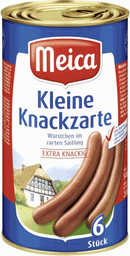 MEICA 6 Kleine Knackzarte saucisses fumées 250 g