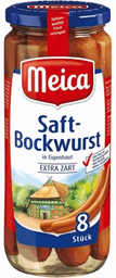 MEICA 8 Saft-Bockwurst saucisses fumées 360 g