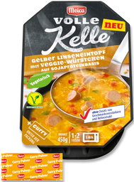 MEICA Volle Kelle potage aux lentilles jaunes 450 g