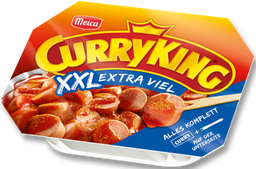 MEICA Curry King XXL saucisse currywurst 400 g
