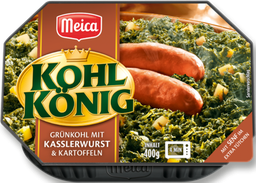 MEICA Kohl König Grünkohl avec saucisse Kassler et pommes de terre 400 g