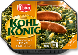 MEICA Kohl König Grünkohl avec saucisse Pinkel et pommes de terre 400 g