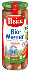 MEICA 6 Bio-Wiener en boyau naturel 250 g