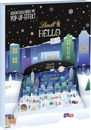 LINDT HELLO Lindt christmas - hello adventskalender popup content 243g