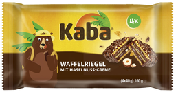 KABA Waffel Haselnuss 4 x 40 g