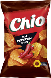 CHIO chips hot peperoni chips 150g