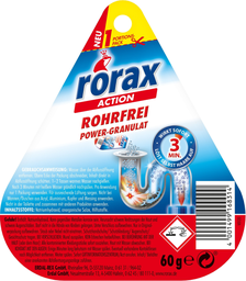 ERDAL Rorax Abflussreiniger Power Granulat 60 g