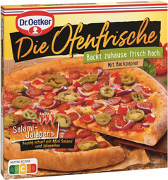 DR.OETKER DIE OFENFRISCHE Dr oetker die ofenfrische salami-jalapeno 415g