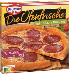 DR.OETKER DIE OFENFRISCHE Dr oetker die ofenfrische putensalami mit rind 390g