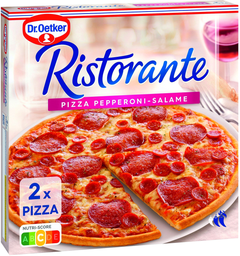 DR.OETKER RISTORANTE Dr oetker ristorante pepperoni salame 2Er 640g