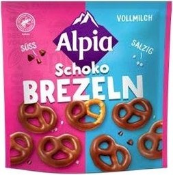 ALPIA Schoko Brezeln Vollmilch 140 g
