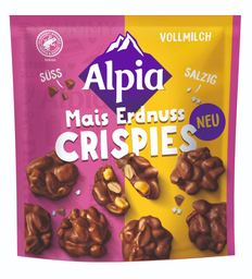 ALPIA Mais Erdnuss Crunches 130 g