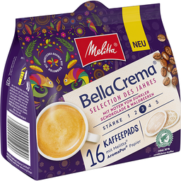 MELITTA Café Bellacrema Selection Of The Year 16 Dosettes 107 g