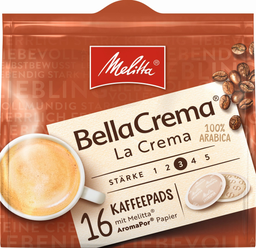 MELITTA Bellacrema Pads Mild & Harmonisch 107 g