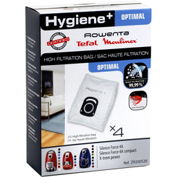 ROWENTA Sacos Aspirador ZR200520 Hygiène+ 4 sacos
