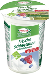 HOCHWALD frische schlagsahne 30% fett becher 250g