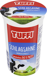 HOCHWALD Tuffi schlagsahne wärmebehandelt mindestens 30% fett 250g