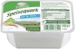 HOCHWALD speisequark 20% fett becher 250g