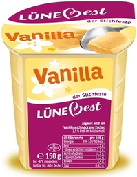 LÜNEBEST vanilla 3,5% fett becher 150g