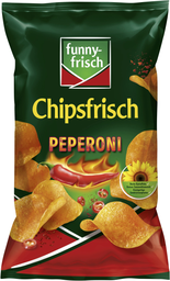FUNNY FRISCH chipsfrisch peperoni 150g, 10 pcs