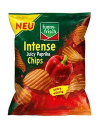 FUNNY FRISCH Intense Chips Juicy Paprika 110 g