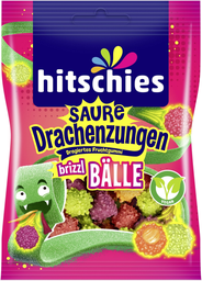 HITSCHLER Saure Drachenzungen Feuerbälle 100 g