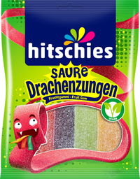 HITSCHLER Bunte Drachenzungen Sauer 125 g