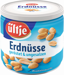 ÜLTJE Erdnüsse Geröstet Ohne Salz 180 g