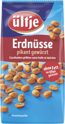 ÜLTJE Erdnüsse Pikant Gewürzt, Ohne Fett Geröstet 900 g