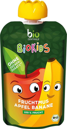 BIO ZENTRALE biokids fruchtmus apfel-banane 90g