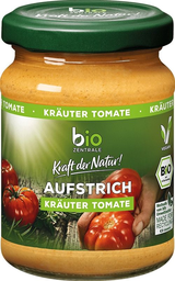 BIO ZENTRALE aufstrich kräuter tomate 125g