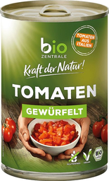 BIO ZENTRALE tomaten gewuerfelt 400g